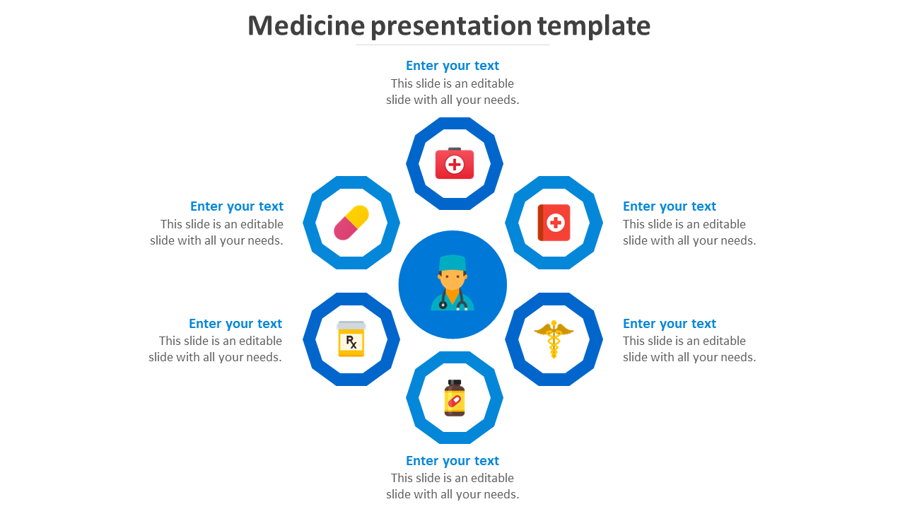 Free - Effective Medicine Presentation Template Slide Design